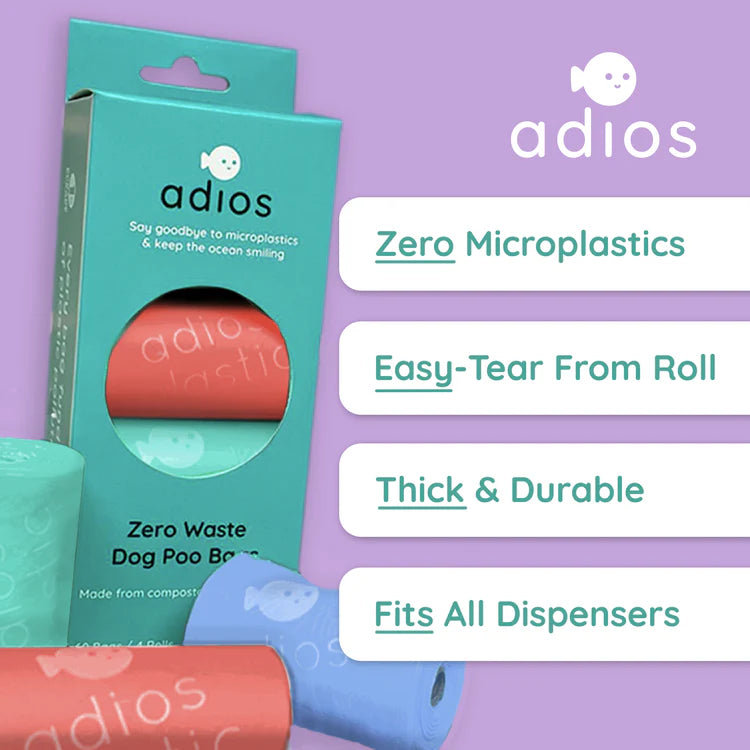 aidos Compostable Dog Poo Bags No Handles